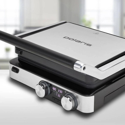 Електрогриль Polaris PGP 7001D Silver UA