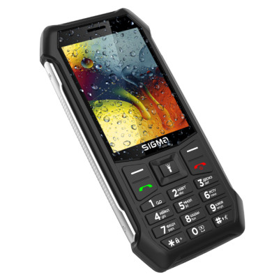Телефон Sigma X-Style 323 Rain Black UA UCRF