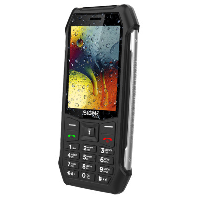 Телефон Sigma X-Style 323 Rain Black UA UCRF