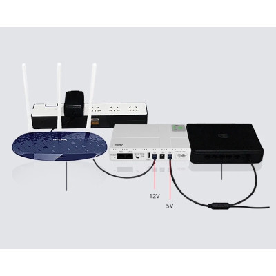 ДБЖ для роутера Andes DC1018P 18W 8800mAh ДБЖ для роутера Andes DC1018P 18W 8800mAh