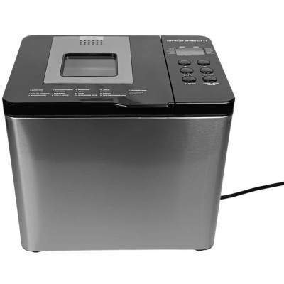 Хлібопічка Grunhelm GBM750 Stainless steel/black UA