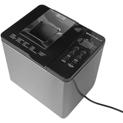 Хлібопічка Grunhelm GBM750 Stainless steel/black UA