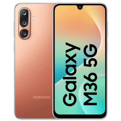 Смартфон Samsung Galaxy M36 5G 6/128GB Haze Orange (SM-M366BZOB) IN