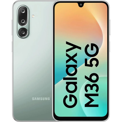 Смартфон Samsung Galaxy M36 5G 6/128GB Serene Green (SM-M366BLGB) IN