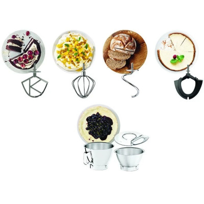Кухонна машина Kenwood Titanium Chef Baker KVC85.004SI Gray UA