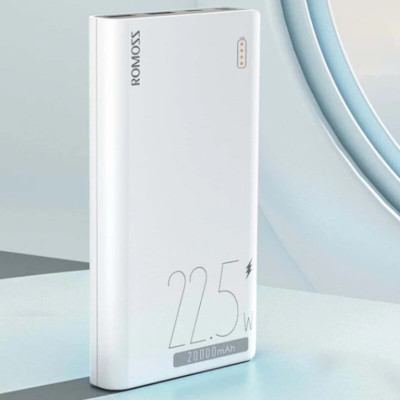 Power Bank Romoss 20000mAh 22.5W Sense 6 (PPH80-611-1121H) white UA