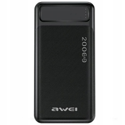 Power Bank Awei P6K 20000mAh Black UA