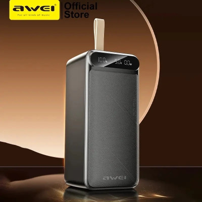 Power Bank Awei PA-13 50000mAh PD 22.5W LED Black UA