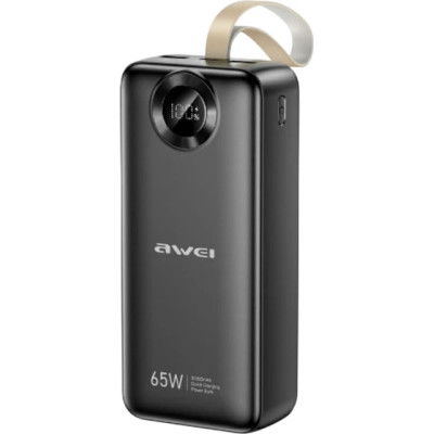Power Bank Awei PA-34 30000mAh PD 65W LED Black UA