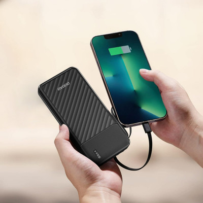 Power Bank Dudao K11 10000mAh 4 in 1 Black UA