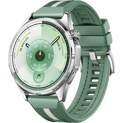 Smart Watch Huawei GT 6 46mm (55020FTV) Green (Woven Strap) UA
