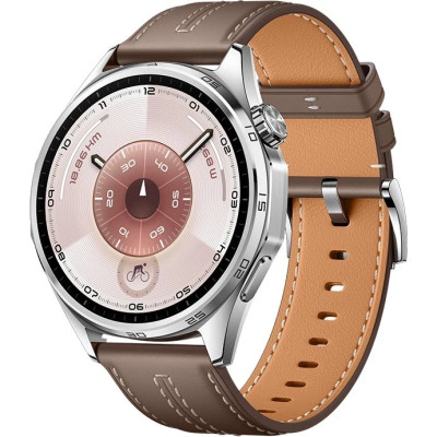 Smart Watch Huawei GT 6 46mm (55020FTW) Gray (Leather Strap) UA