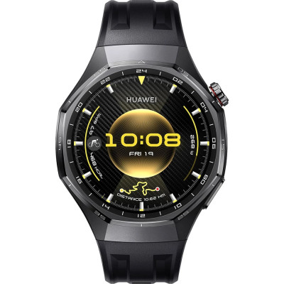 Smart Watch Huawei GT 6 Pro 46mm (55020FTU) Black (Fluoroelastomer Strap) UA