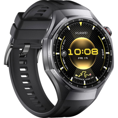Smart Watch Huawei GT 6 Pro 46mm (55020FTU) Black (Fluoroelastomer Strap) UA