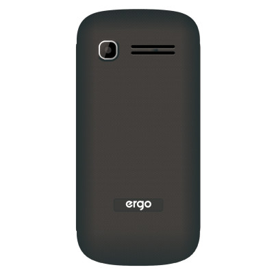 Телефон ERGO R202 DS Black UA UCRF