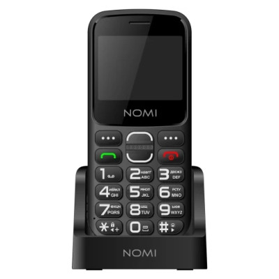 Телефон Nomi i2320 Black UA UCRF Телефон Nomi i2320 Black UA UCRF