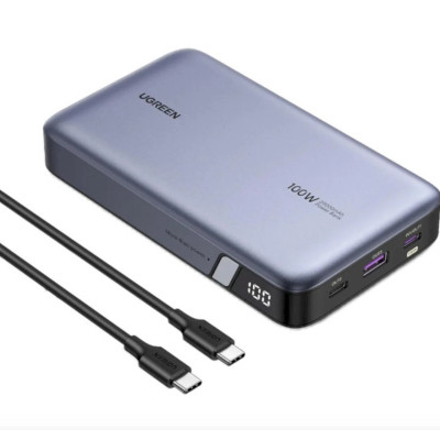 Power Bank Ugreen PB720 20000mah 100W LED Gray (25188) UA