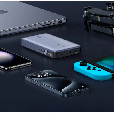Power Bank Ugreen PB720 20000mah 100W LED Gray (25188) UA