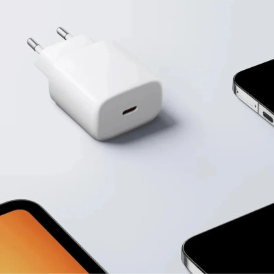 МЗП блочок Xiaomi 20W USB-C (BHR08M8EU) white UA МЗП блочок Xiaomi 20W USB-C (BHR08M8EU) white UA