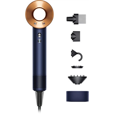 Фен Dyson HD07 Supersonic Special Gift Edition Prussian Blue/Rich Copper (412525-01) EU