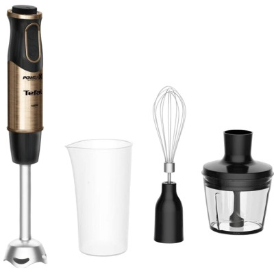 Блендер занурень Tefal Quickchef HB656G10 Black/Gold UA