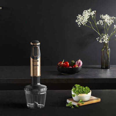 Блендер занурень Tefal Quickchef HB656G10 Black/Gold UA