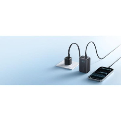 Power Bank Anker Nano 10000mAh 45W Built-In USB-C Cables Black (A1638H11) UA Power Bank Anker Nano 10000mAh 45W Built-In USB-C Cables Black (A1638H11) UA