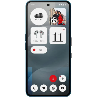 Смартфон Nothing Phone (3a) 5G 12/256Gb Blue (No Adapter) Global version