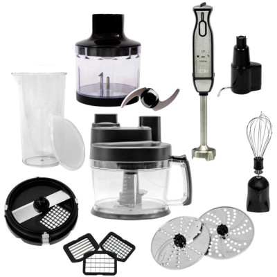 Блендер занурюваний Rotex RTB850-B Black/stainless steel UA