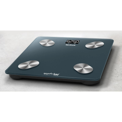 Веси підлогові Tefal Goodvibes LIFE+ BM9620S1 Black UA Веси підлогові Tefal Goodvibes LIFE+ BM9620S1 Black UA