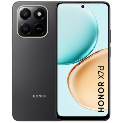 Смартфон Honor X7d 5G 6/128Gb Velvet Black UK