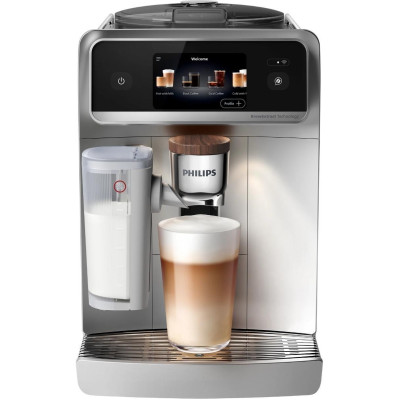 Кавомашина автоматична PHILIPS LatteGo Pro Series 8000 Cafe Aromis EP8757/20 Silver UA