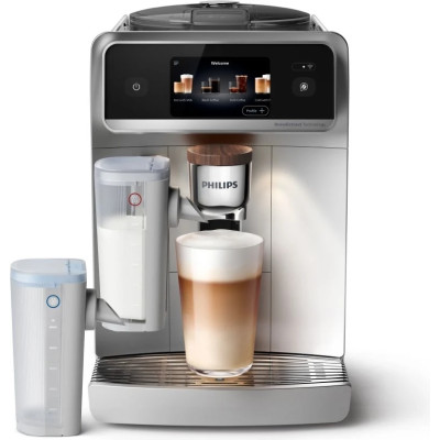Кавомашина автоматична PHILIPS LatteGo Pro Series 8000 Cafe Aromis EP8757/20 Silver UA