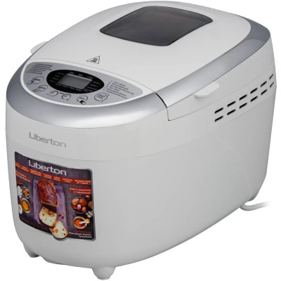 Хлібопічка Liberton LBM-6305 White/silver UA Хлібопічка Liberton LBM-6305 White/silver UA