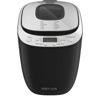 Хлібопічка WetAir WBM-X4406 Black UA Хлібопічка WetAir WBM-X4406 Black UA