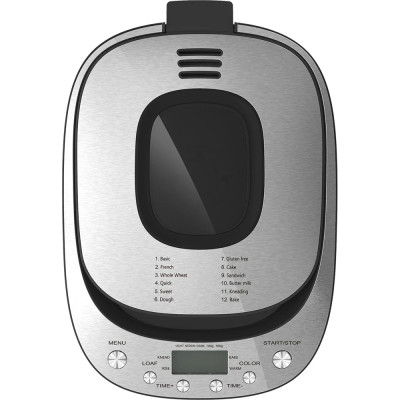 Хлібопічка WetAir WBM-X4406 Black UA Хлібопічка WetAir WBM-X4406 Black UA
