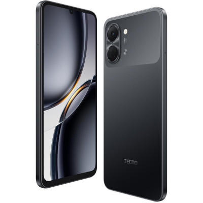 Смартфон Tecno Spark Go 3 (KN3) 4/64Gb Ink Black (4894947105265) UA UCRF