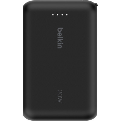 Power Bank Belkin 10000mAh 20W USB-C cable (BPB021HQBK) black UA Power Bank Belkin 10000mAh 20W USB-C cable (BPB021HQBK) black UA