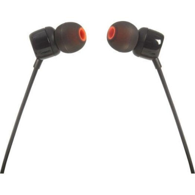HF JBL Harman TUNE 110 Eco black (JBLT110BLK) UA