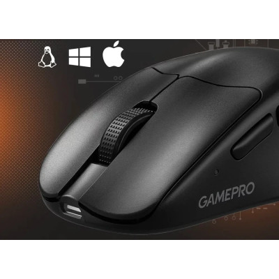 Bluetooth миша GamePro Genesis Avenger Wireless/Bluetooth/USB Black (GM096B) UA