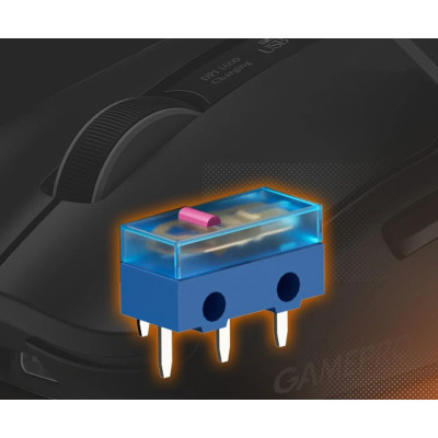 Bluetooth миша GamePro Genesis Ranker Wireless/Bluetooth/USB Black (GM012B) UA