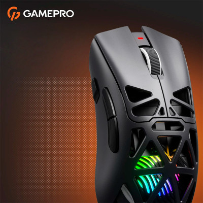 Bluetooth миша GamePro Genesis Spider Wireless/Bluetooth/USB Black (GM870B) UA