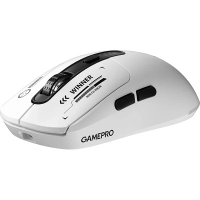 Bluetooth миша GamePro Genesis Winner Wireless/Bluetooth/USB White (GM079W) UA