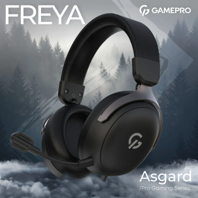 HF Stereo GamePro Asgard Freya Black (HS145B) UA HF Stereo GamePro Asgard Freya Black (HS145B) UA