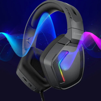 HF Stereo GamePro HS605 RGB Black (HS605) UA