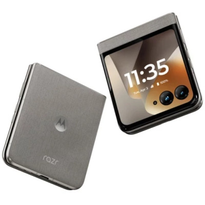 Смартфон Motorola Razr 70 8/256Gb Hematite (Stone grey) (PBB60052UA) (No Adapter) UA UCRF