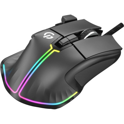 USB миша GamePro GM500B RGB Black (GM500B) UA