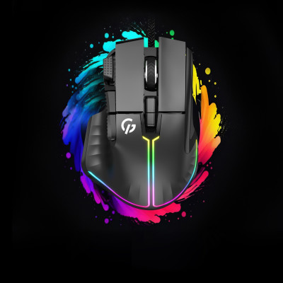 USB миша GamePro GM500B RGB Black (GM500B) UA