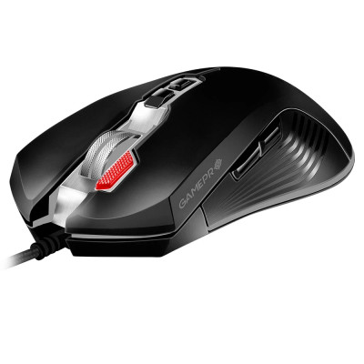USB миша GamePro GM543 Phoenix RGB Black (GM543) UA