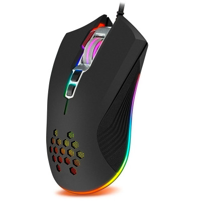 USB миша GamePro GM543 Phoenix RGB Black (GM543) UA